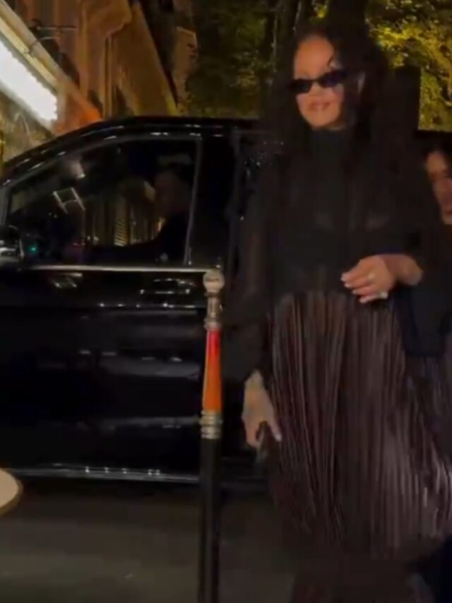 Rihanna Spotted Heading to César Restaurant in Paris After Céline Dion Concert